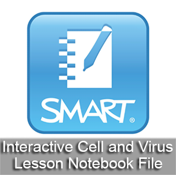 Interactive Cell and Virus Lesson Notebook File